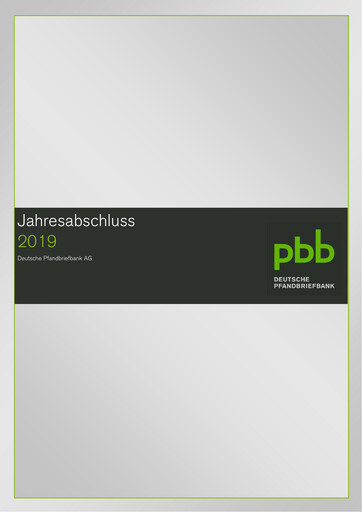 Thumbnail Deutsche Pfandbriefbank Financial Statement 2019