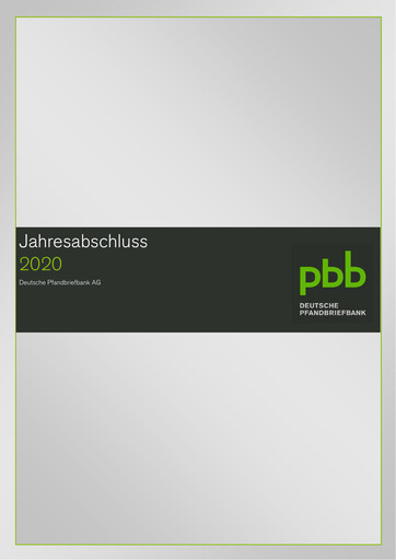 Thumbnail Deutsche Pfandbriefbank Financial Statement 2020