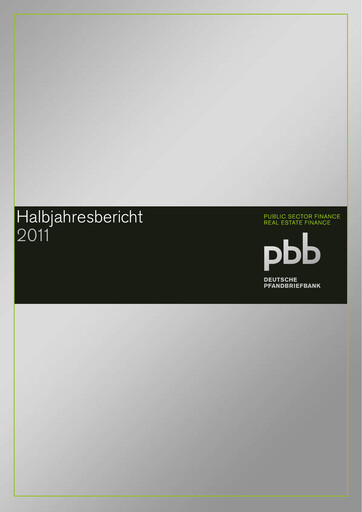 Thumbnail Deutsche Pfandbriefbank Half-year Report 2011-h1
