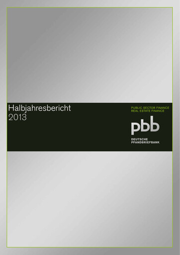 Thumbnail Deutsche Pfandbriefbank Half-year Report 2013-h1