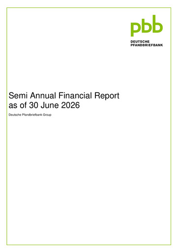 Miniature Deutsche Pfandbriefbank Rapport semestriel 2026-h1