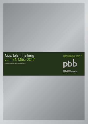 Vorschaubild Deutsche Pfandbriefbank Quartalsbericht 2017-q1