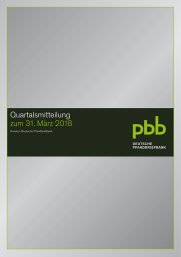 Vorschaubild Deutsche Pfandbriefbank Quartalsbericht 2018-q1