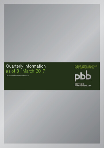 Miniature Deutsche Pfandbriefbank Rapport trimestriel 2017-q1