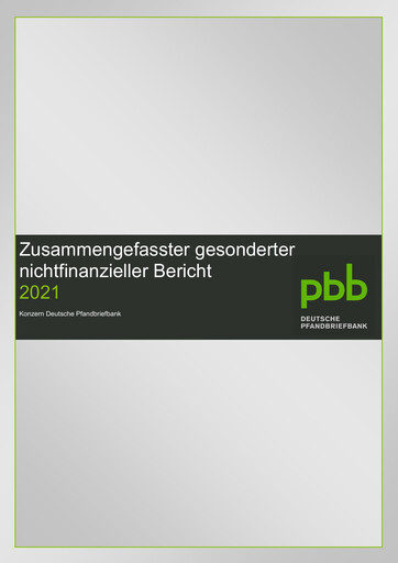 Thumbnail Deutsche Pfandbriefbank Sustainability Report 2021