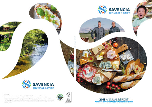 Thumbnail Savencia Fromage & Dairy Annual Report 2018