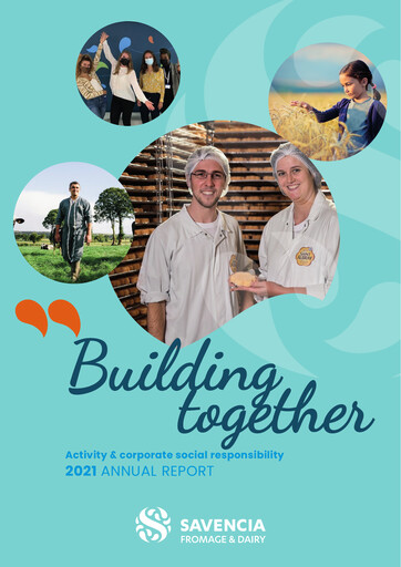 Thumbnail Savencia Fromage & Dairy Annual Report 2021