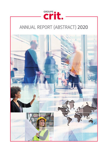 Thumbnail Groupe CRIT  Annual Report 2020