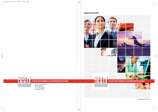 Thumbnail Groupe CRIT  Annual Report 2009