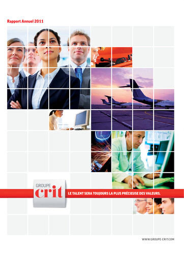 Thumbnail Groupe CRIT  Annual Report 2011