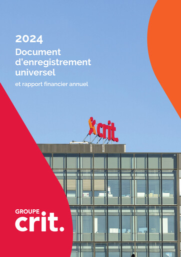 Thumbnail Groupe CRIT  Universal Registration Document 2024