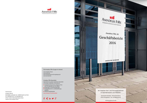 Thumbnail Amadeus Fire Annual Report 2016