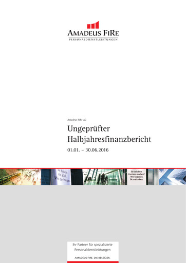 Miniature Amadeus Fire Rapport semestriel 2016-h1