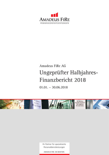 Miniature Amadeus Fire Rapport semestriel 2018-h1