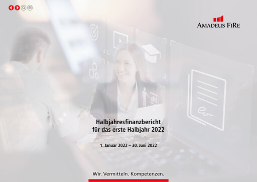 Miniature Amadeus Fire Rapport semestriel 2022-h1