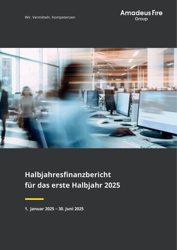 Miniature Amadeus Fire Rapport semestriel 2025-h1