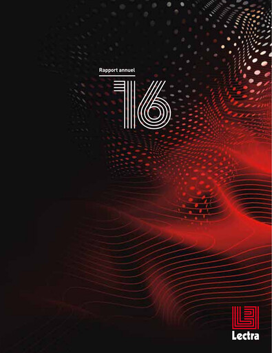 Vorschaubild Lectra SA Jahresbericht 2016