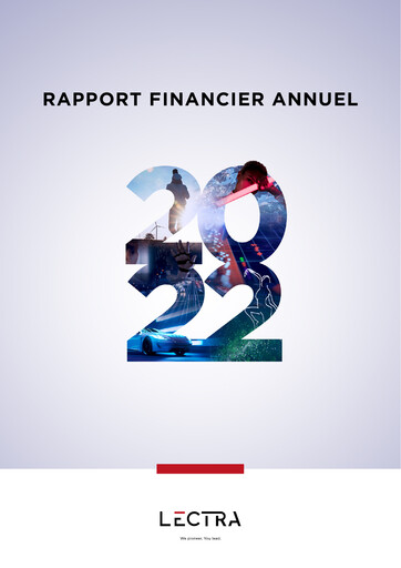 Vorschaubild Lectra SA Finanzbericht 2022