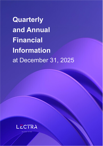 Thumbnail Lectra SA Quarterly Report 2025-q4
