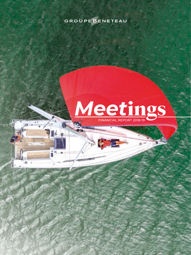 Thumbnail Bénéteau Financial Report 2018-2019