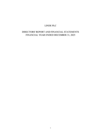 Thumbnail Linde Financial Statement 2025