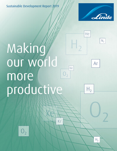 Thumbnail Linde Sustainability Report 2019