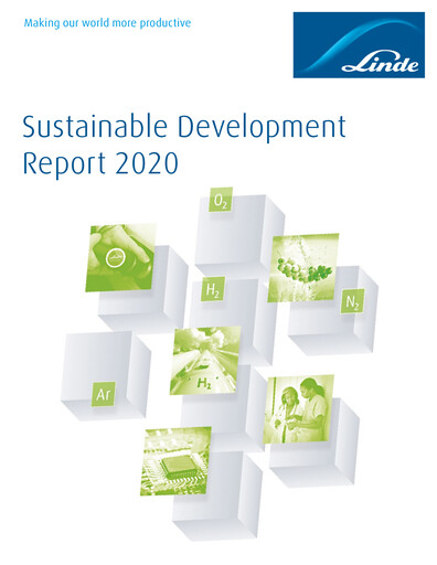 Thumbnail Linde Sustainability Report 2020