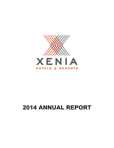 Thumbnail Xenia Hotels & Resorts

 Annual Report 2014