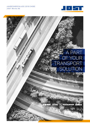 Thumbnail JOST Werke SE Financial Statement 2018