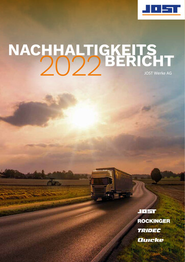 Thumbnail JOST Werke SE Sustainability Report 2022