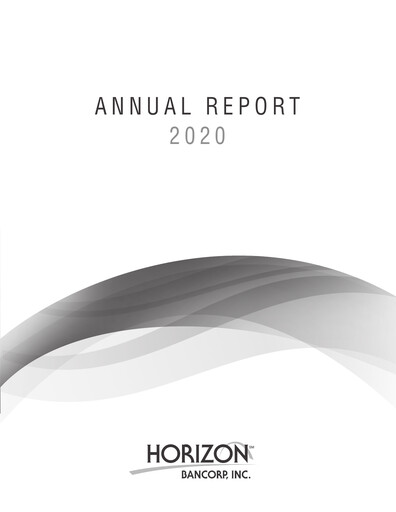 Thumbnail Horizon Bancorp Annual Report 2020