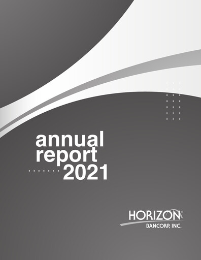 Thumbnail Horizon Bancorp Annual Report 2021