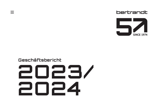 Thumbnail Bertrandt Annual Report 2023-2024