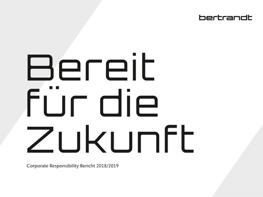 Thumbnail Bertrandt Sustainability Report 2018-2019