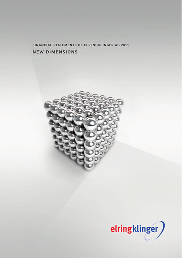 Miniature ElringKlinger Bilan financier 2011