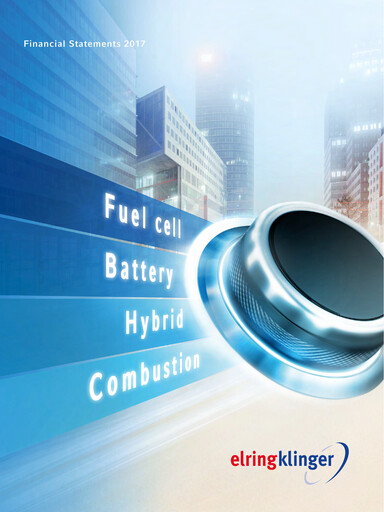 Miniature ElringKlinger Bilan financier 2017