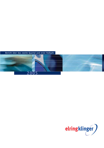 Thumbnail ElringKlinger Half-year Report 2005-h1