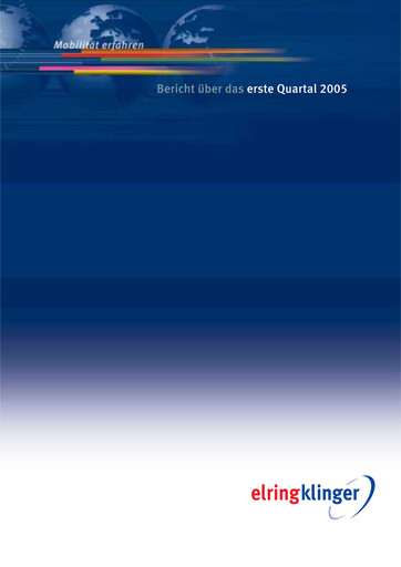 Thumbnail ElringKlinger Quarterly Report 2005-q1