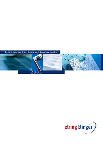Thumbnail ElringKlinger Quarterly Report 2005-q3