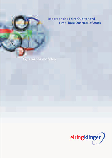 Thumbnail ElringKlinger Quarterly Report 2004-q3
