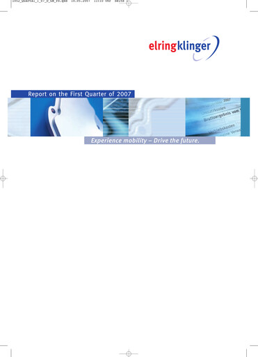 Thumbnail ElringKlinger Quarterly Report 2007-q1