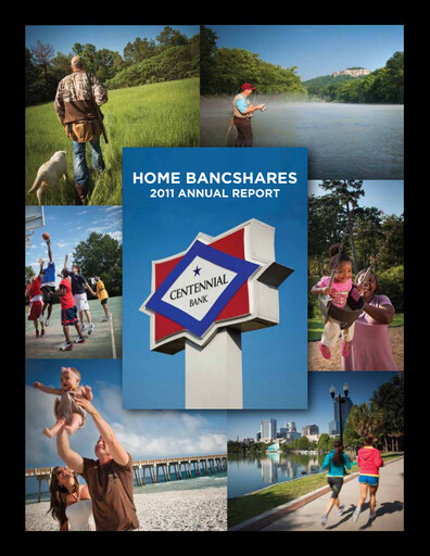 Thumbnail Home BancShares
 Annual Report 2011
