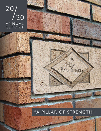 Thumbnail Home BancShares
 Annual Report 2020