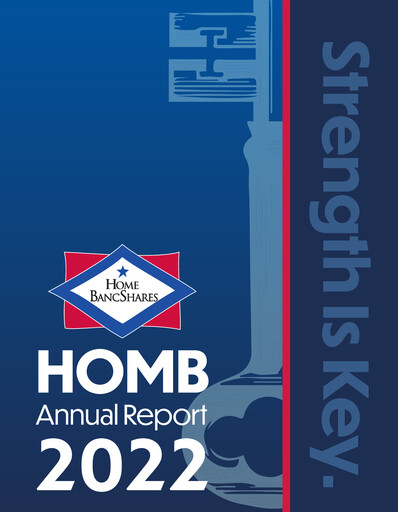 Thumbnail Home BancShares
 Annual Report 2022