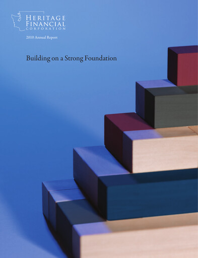 Thumbnail Heritage Financial Annual Report 2010