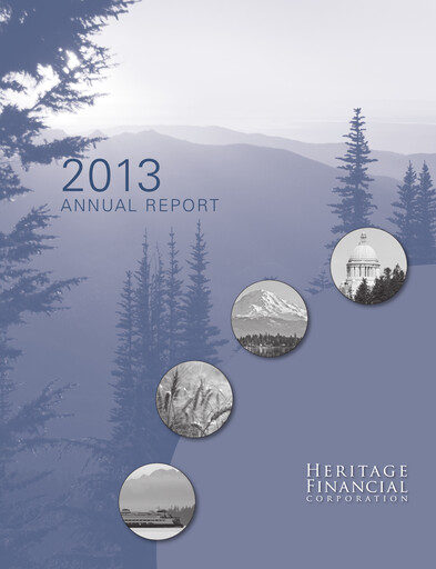 Thumbnail Heritage Financial Annual Report 2013