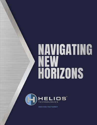 Miniature Helios Technologies Rapport ESG 2024