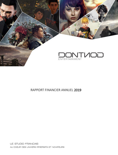 Thumbnail Don't Nod Entertainment Financial Report 2019