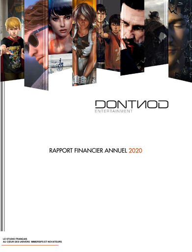 Thumbnail Don't Nod Entertainment Financial Report 2020