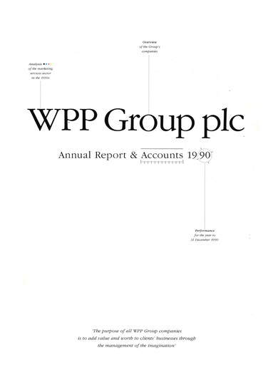 Thumbnail WPP Annual Report 1990